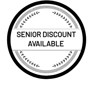 Seniors Discount Badge